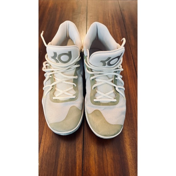 Nike KD‎ Trey 5 V Basketball Shoes High Top Sneakers Neutral Size 12.5 - Picture 1 of 12